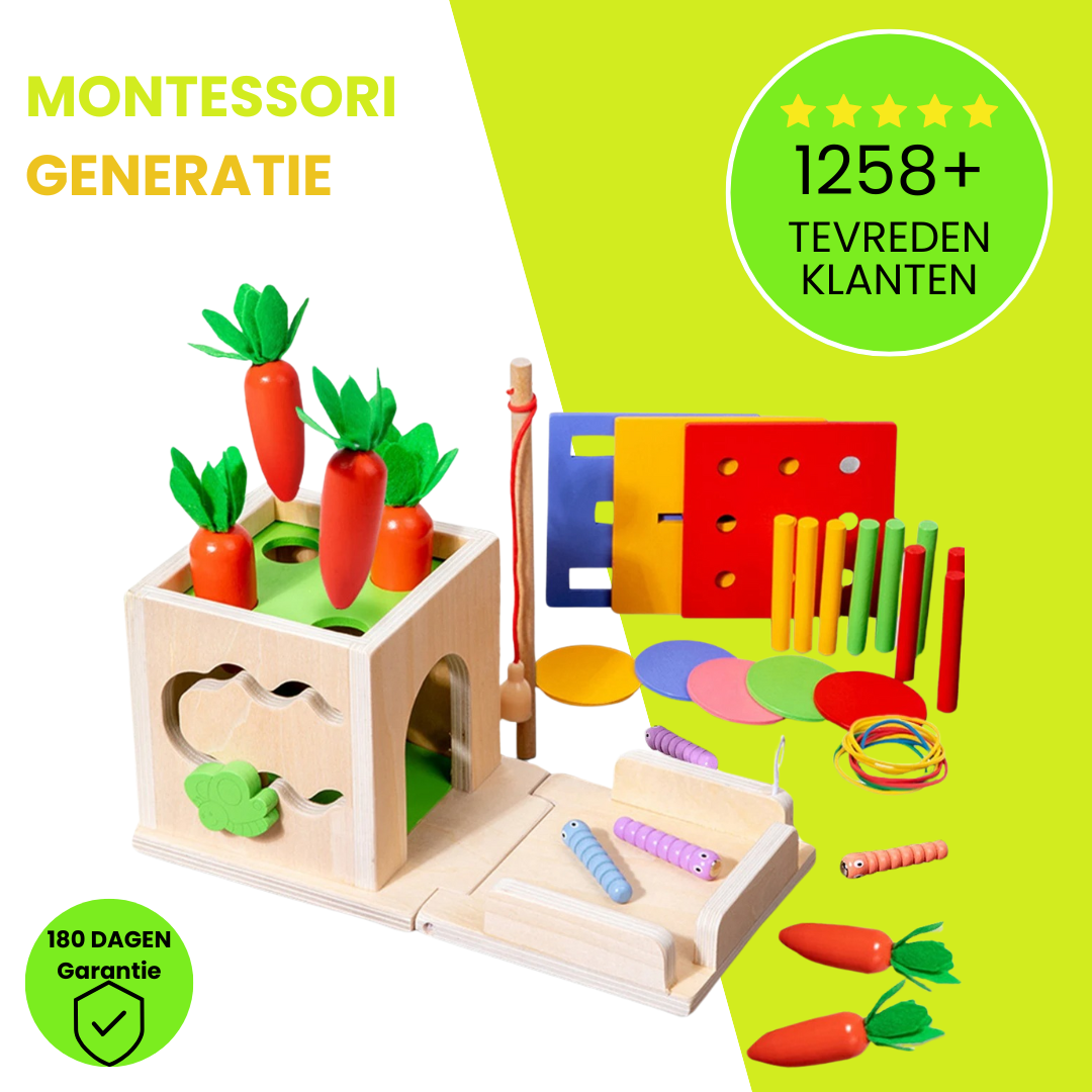 Montessori 8 in 1 Activiteitenbox