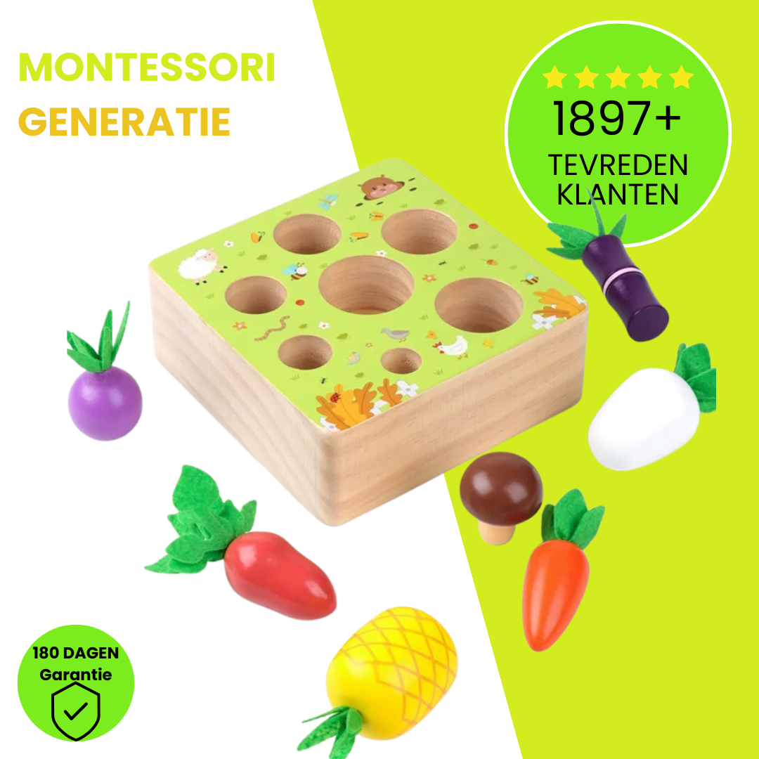 Montessori Groente Set