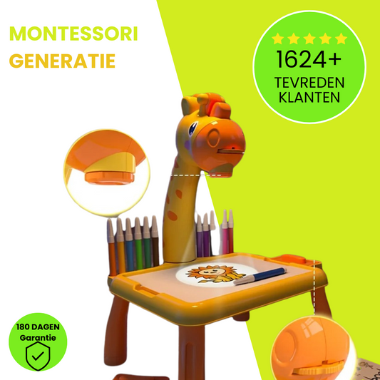 Montessori Teken Projector