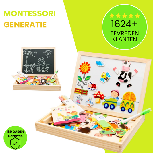 Montessori Magnetisch Krijtbord