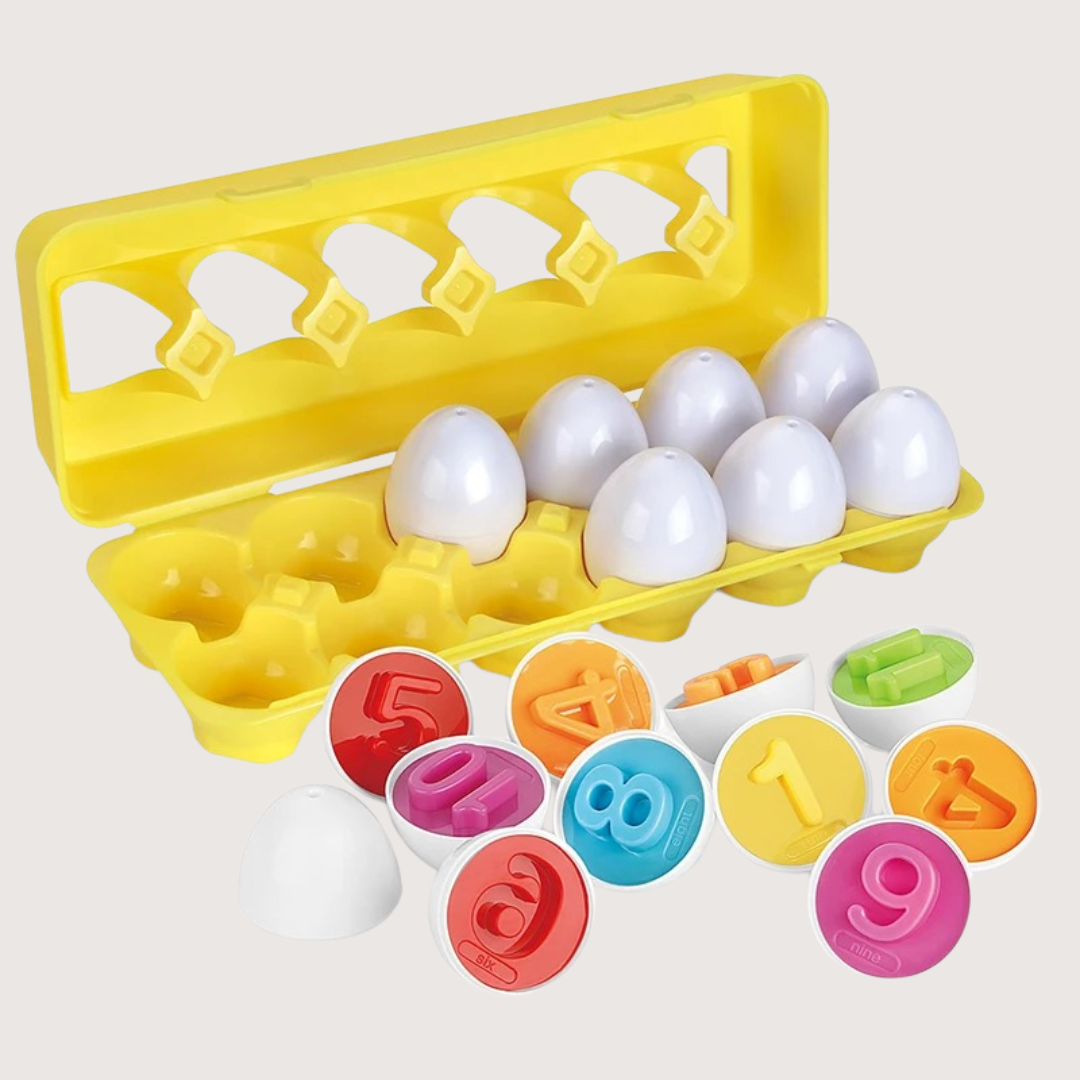 Montessori Geometrische Eieren