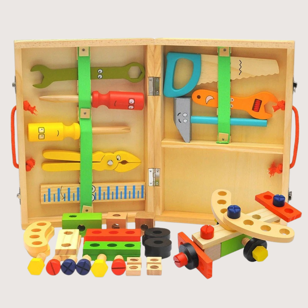Montessori Houten Gereedsschapskist