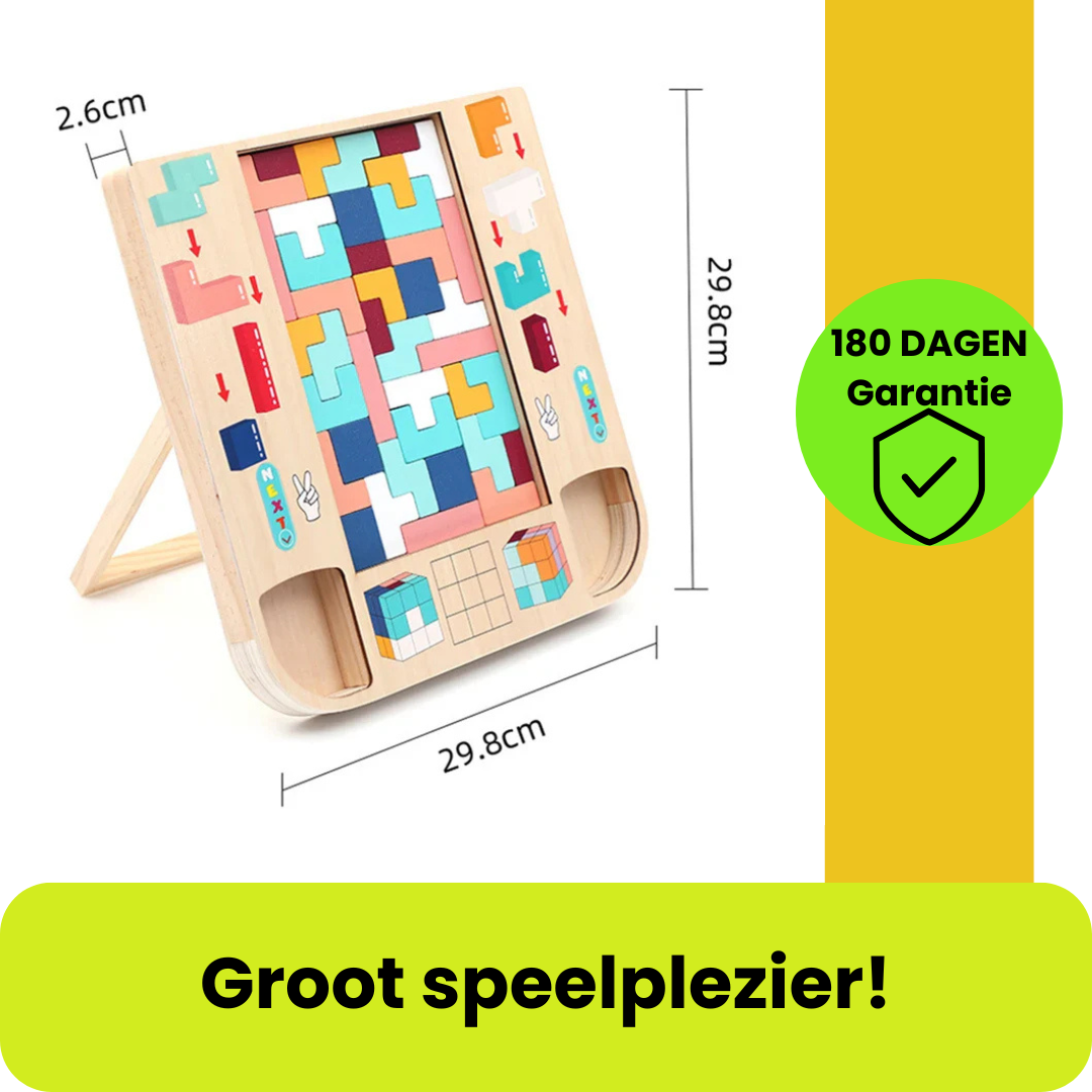 Montessori Houten Tetris