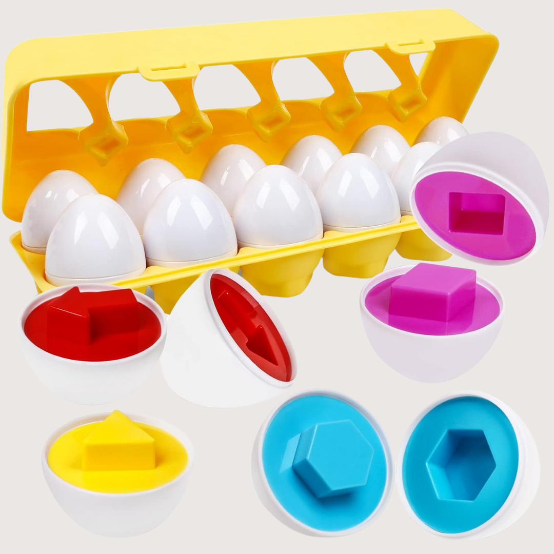 Montessori Geometrische Eieren