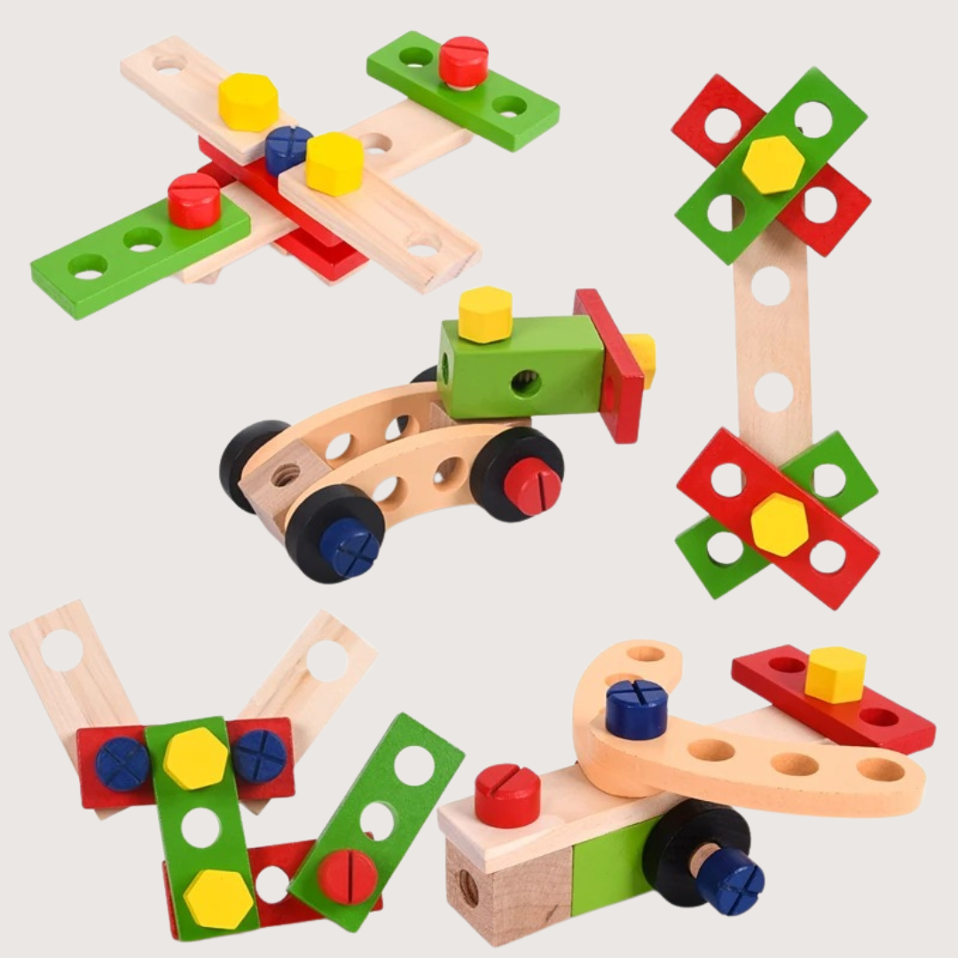 Montessori Houten Gereedsschapskist
