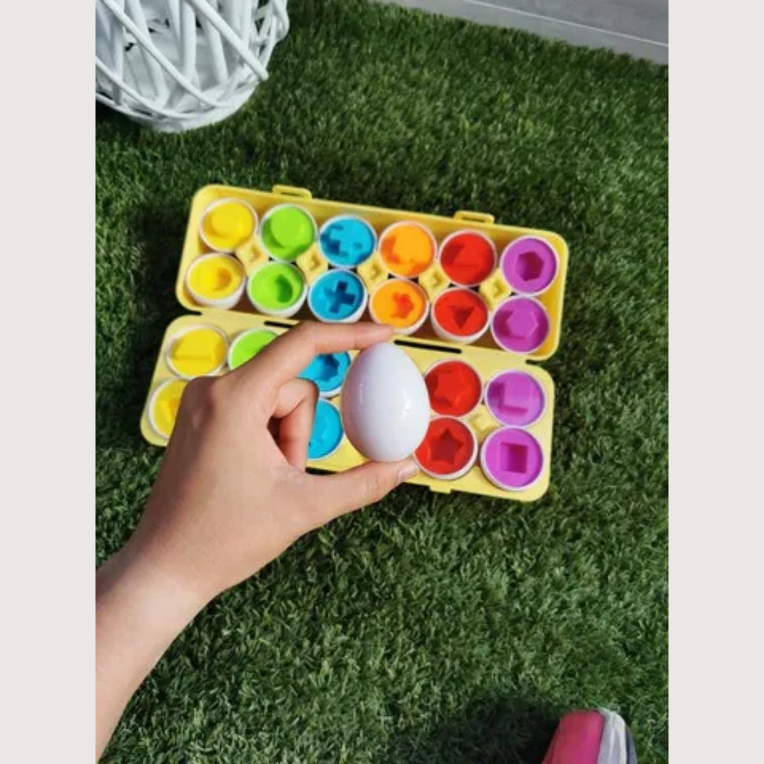 Montessori Geometrische Eieren