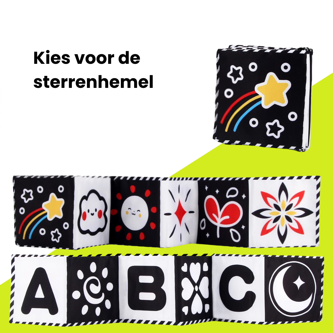 Montessori Contrastboek voor Pasgeborenen